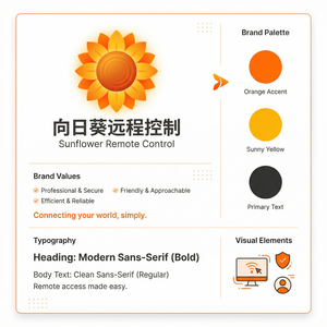 品牌 - 向日葵远程控制软件行为生物特征认证